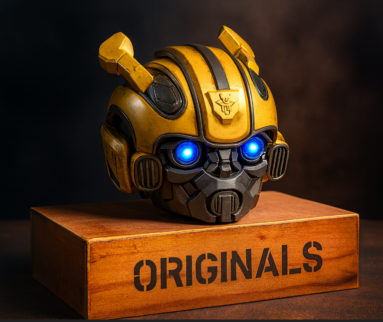 š§ Transformers Bumblebee⢠Bluetooth Speaker ā Dual Bass & LED Light | Radio Mode