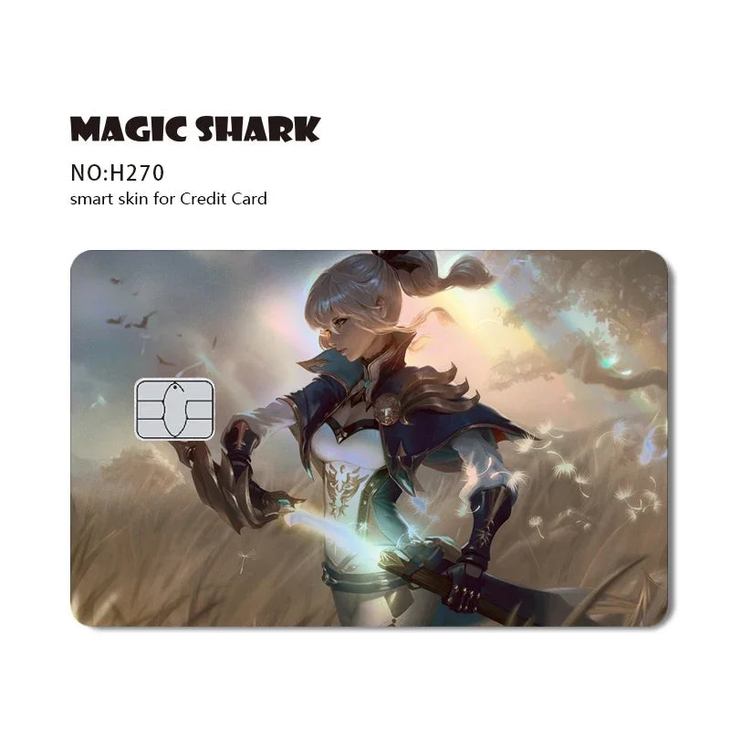 Cute Holographic Spiderman & Cat & FBI Card Sticker