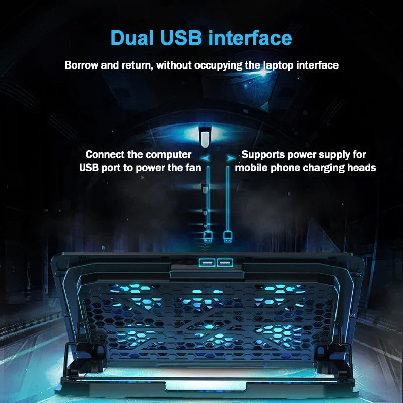 💻 VoltCool Pro – Laptop Cooling Base