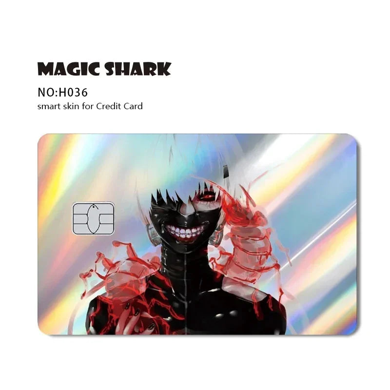 Cool Holographic Film Sticker Credit Card Sticker