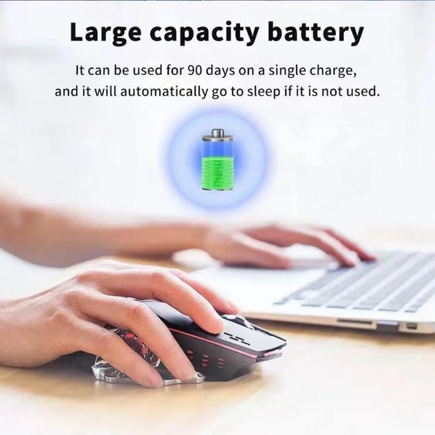 π±οΈ S20 Dual-Mode Wireless Mouse β Bluetooth/ Rechargeable