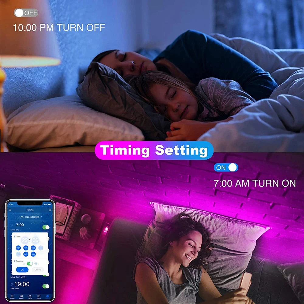 π‘ Smart Bluetooth LED Strip Lights β App + Bluetooth