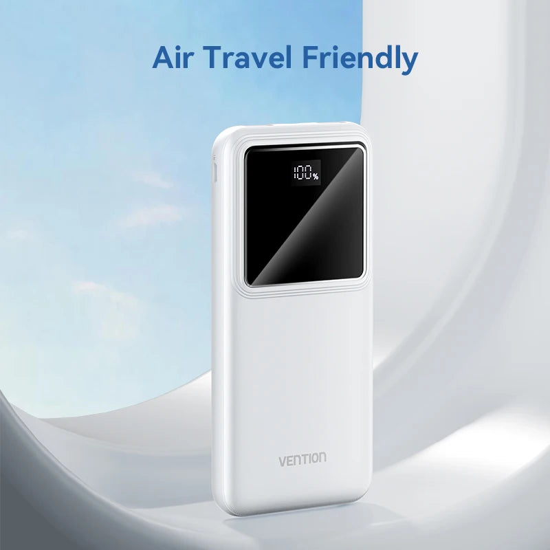 ⚡ Vention 10000mAh Power Bank – 22.5W Fast Charge