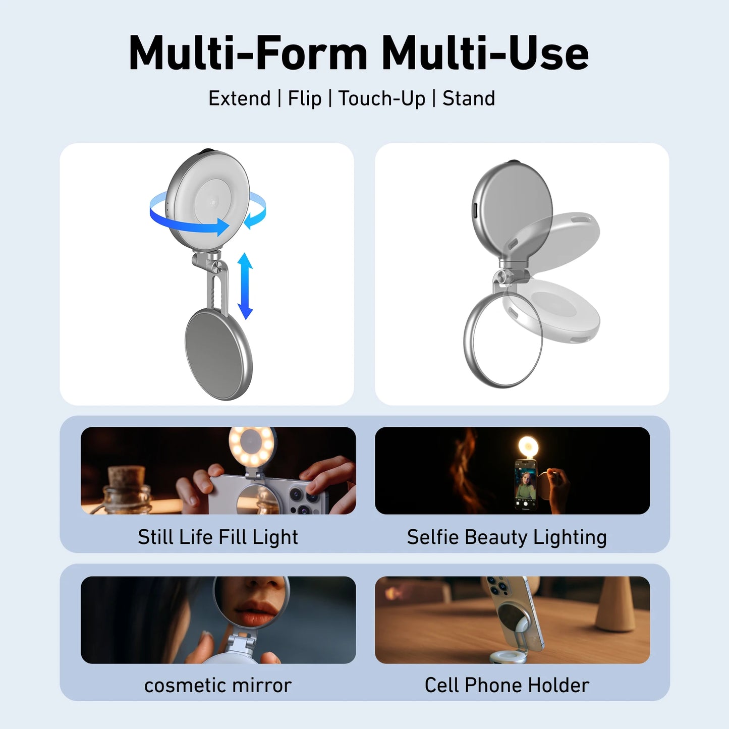 📸Telesin Phone Camera Grip – Magnetic & Remote