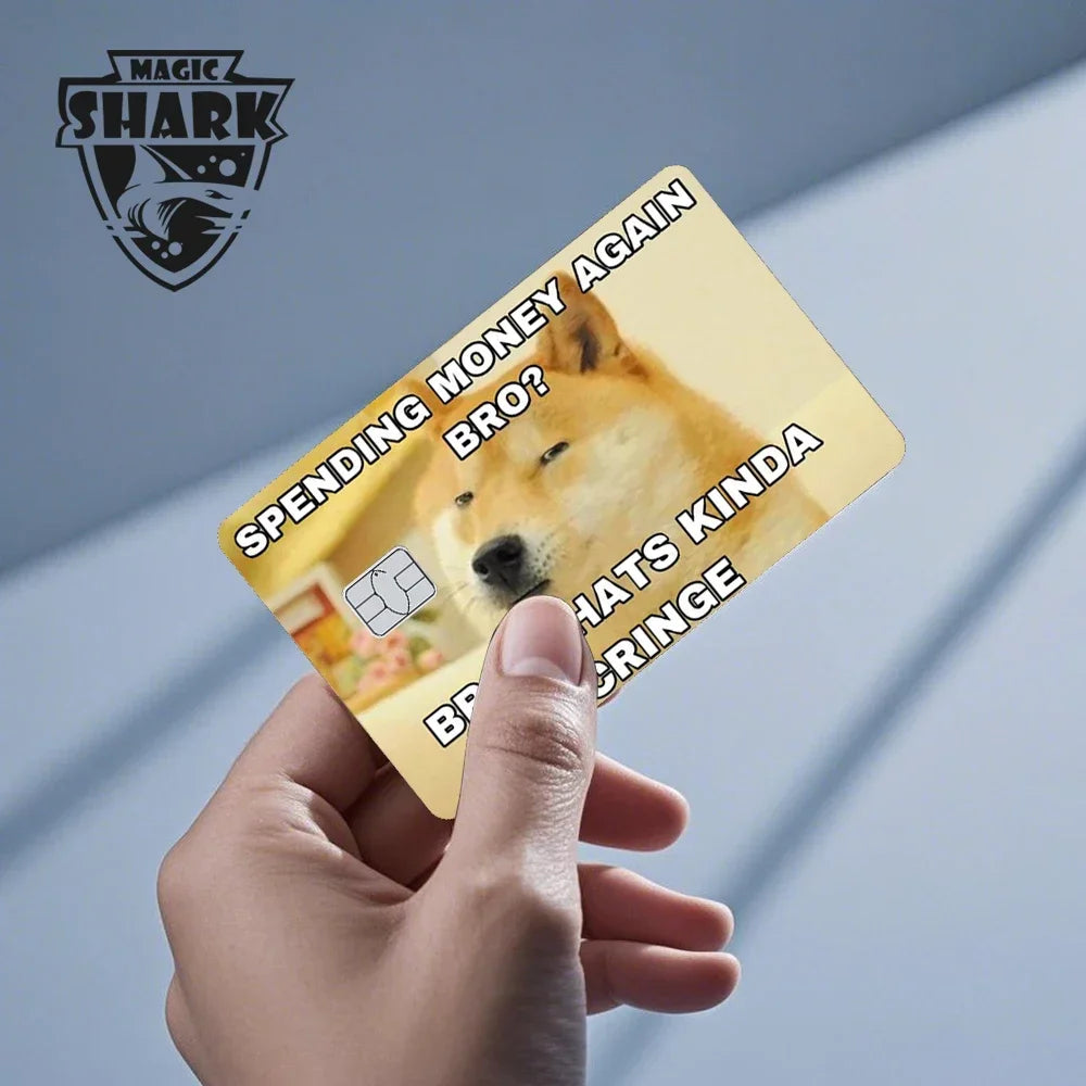 MEME & FILM™ Card Skin – Funny Matte Design