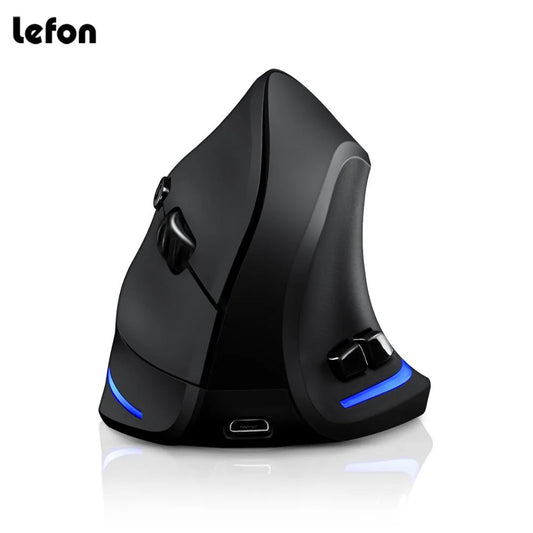 🖱️ Lefon F35 Vertical Wireless Mouse – Ergonomic & Rechargeable