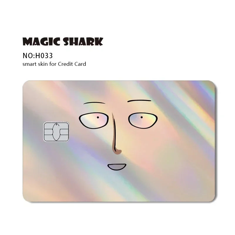 Cool Holographic Film Sticker Credit Card Sticker