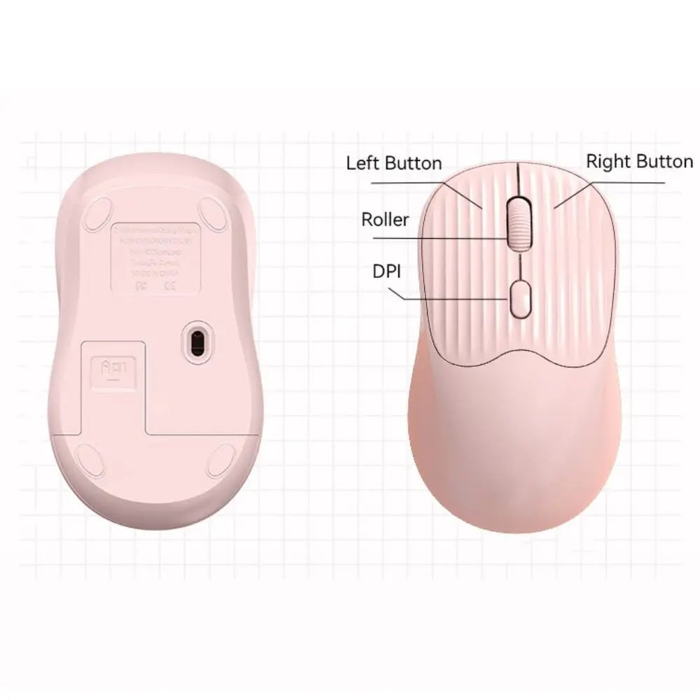 π±οΈ Type-C Dual Mode Wireless Mouse β Silent & Rechargeable Design