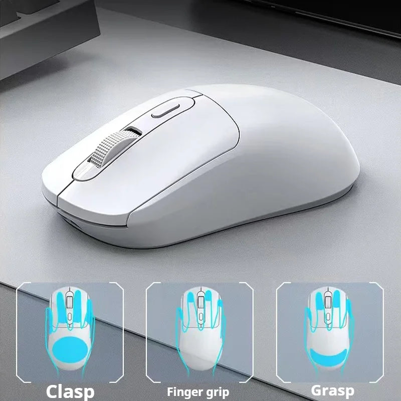 🖱️ 2025 RGB Bluetooth Gaming Mouse – Rechargeable Dual Mode Wireless