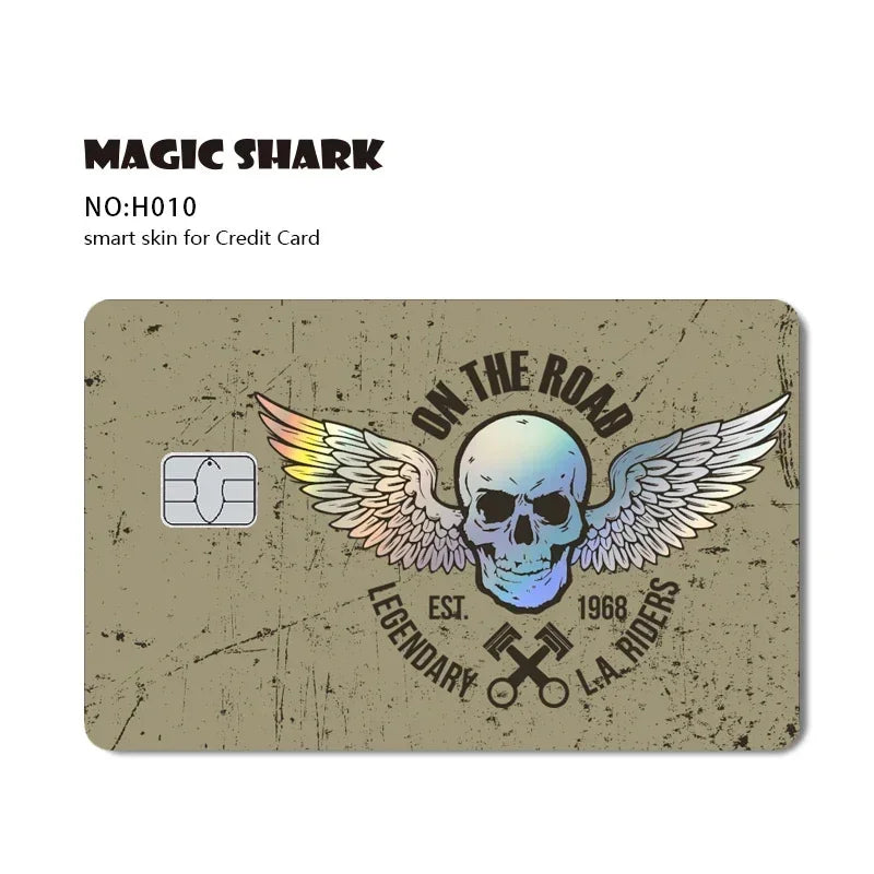 Cool Holographic Film Sticker Credit Card Sticker