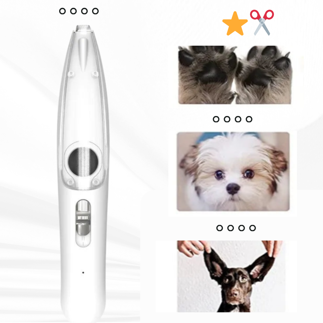 ⭐FurAway ✂️ | LED Pet Groomer with Vacuum – Quiet, Clean, Precise