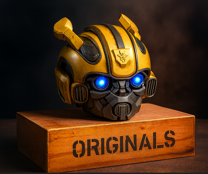 🎧 Transformers Bumblebee™ Bluetooth Speaker – Dual Bass & LED Light | Radio Mode