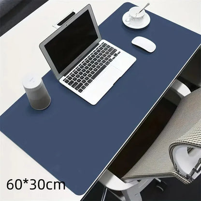 🖱️Large PU Leather Desk Pad – Waterproof Mouse & Keyboard Mat 💼