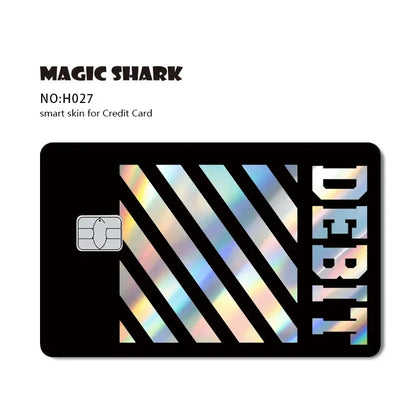 Cool Holographic Film Sticker Credit Card Sticker