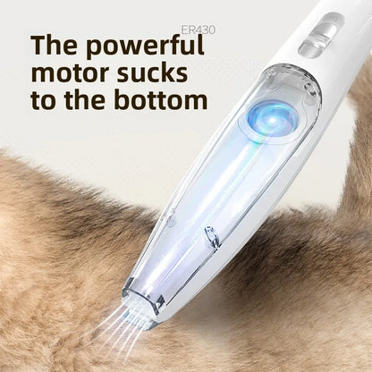 ⭐FurAway ✂️ | LED Pet Groomer with Vacuum – Quiet, Clean, Precise