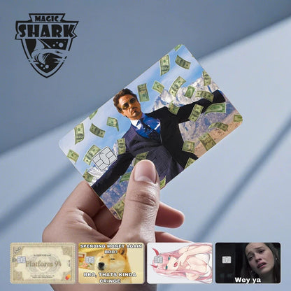 MEME & FILM™ Card Skin – Funny Matte Design