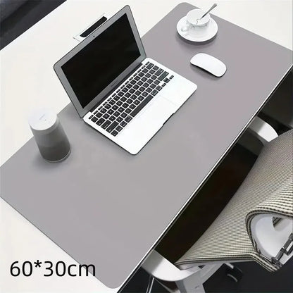 🖱️Large PU Leather Desk Pad – Waterproof Mouse & Keyboard Mat 💼