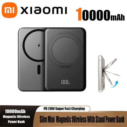 ⚡ Xiaomi SnapStand – Fast Magnetic PD Bank