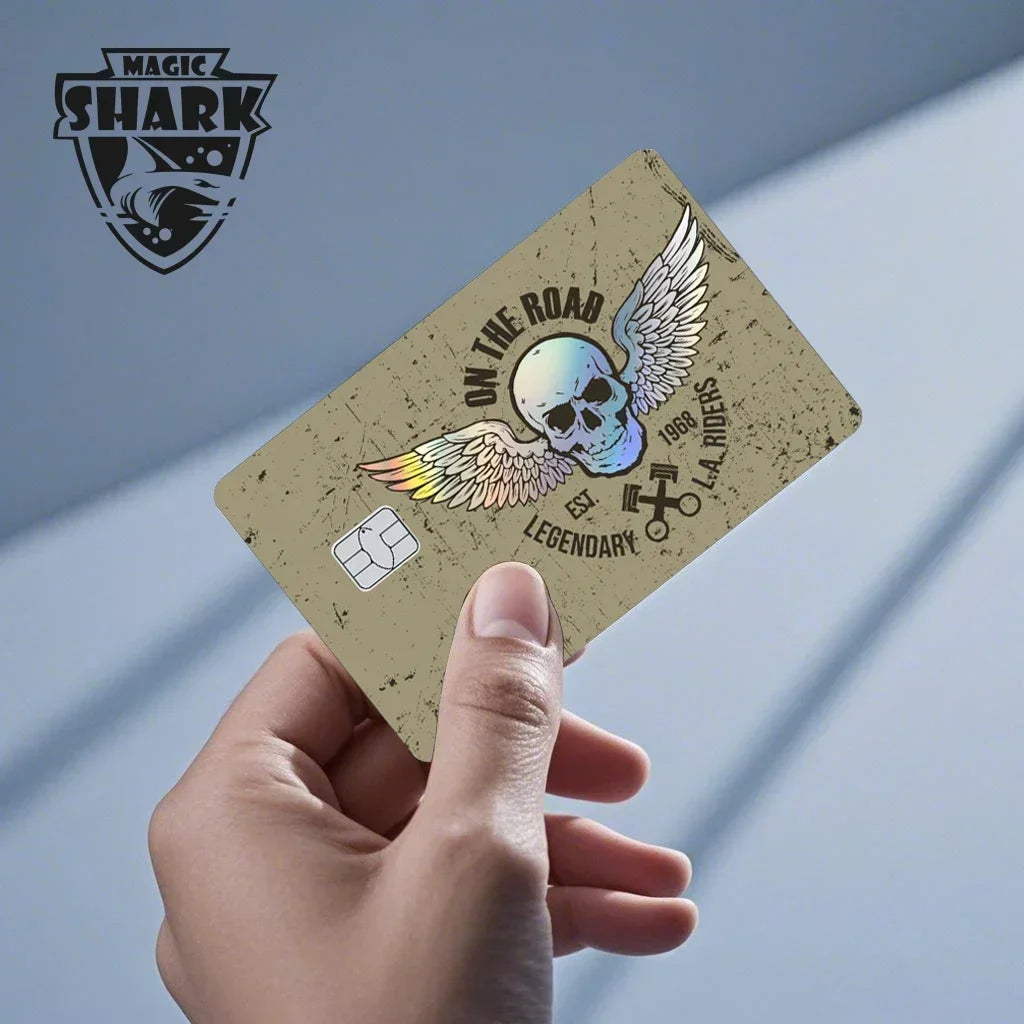 Cool Holographic Film Sticker Credit Card Sticker