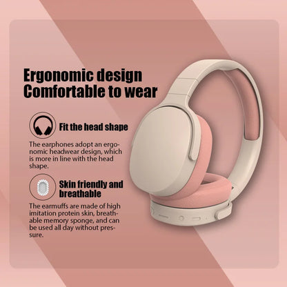 Foldable™  Wireless Bluetooth Headphones – Noise Cancelling 🎶