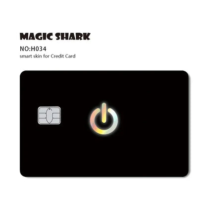 Cool Holographic Film Sticker Credit Card Sticker
