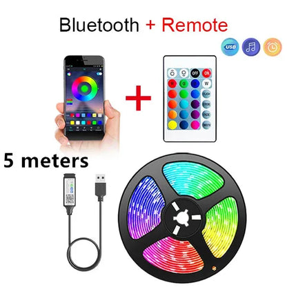 💡 Smart Bluetooth LED Strip Lights – App + Bluetooth