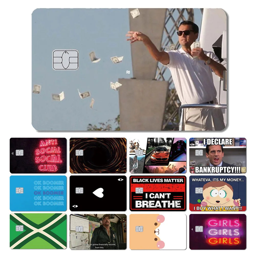 Meme Film ™ Card Skin – SPECIAL Sticker  Design