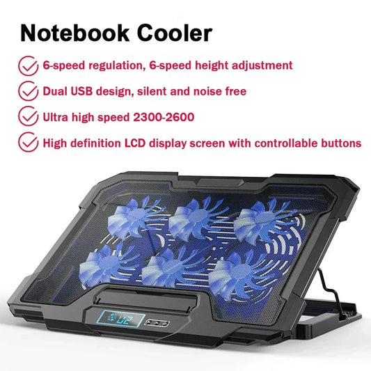 💻 VoltCool Pro – Laptop Cooling Base