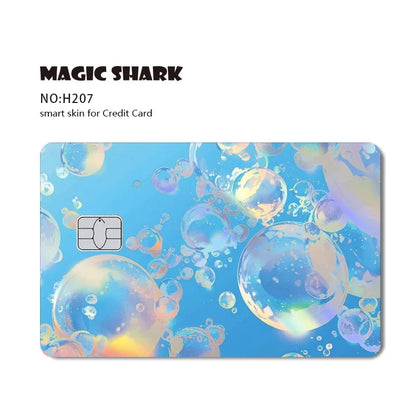 Cute Holographic Spiderman & Cat & FBI Card Sticker