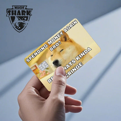 MEME & FILM™ Card Skin – Funny Matte Design