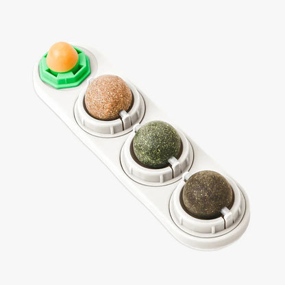 ⭐ Lick & Play 😺 | 4-in-1 Catnip Dental Chew Balls