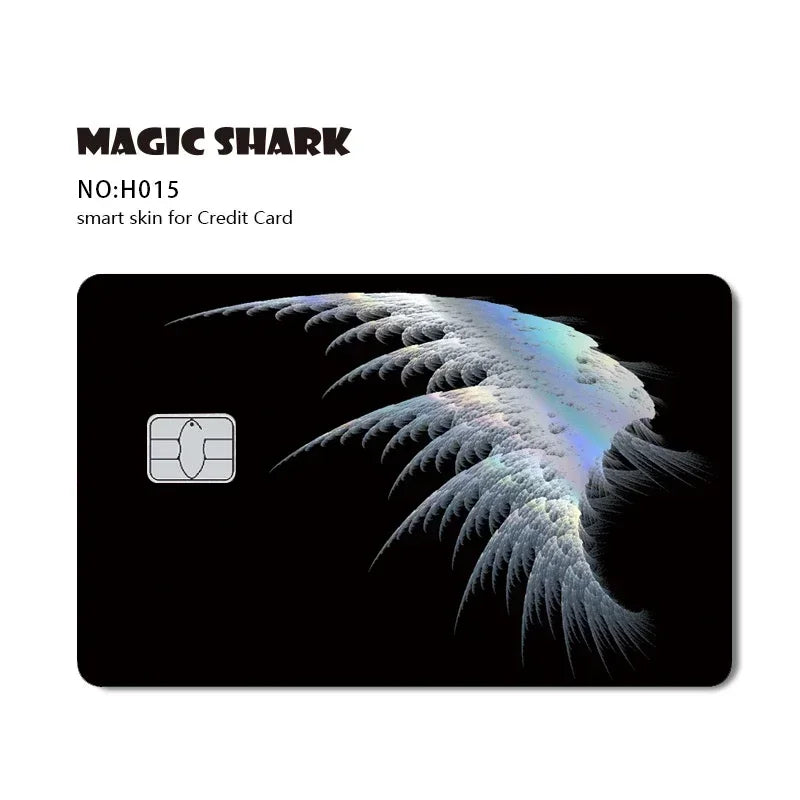 Cool Holographic Film Sticker Credit Card Sticker