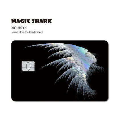 Cool Holographic Film Sticker Credit Card Sticker