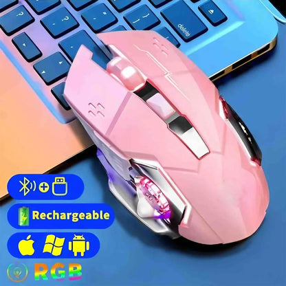 🖱️ S20 Dual-Mode Wireless Mouse – Bluetooth/ Rechargeable