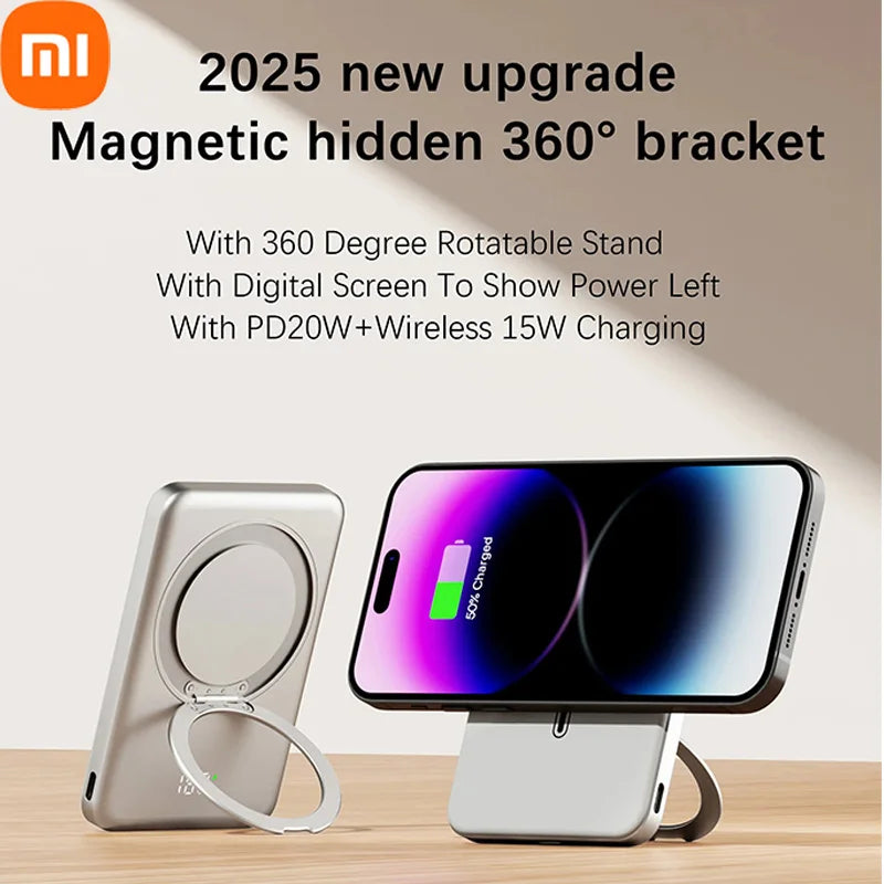 ⚡ Xiaomi SnapStand – Fast Magnetic PD Bank