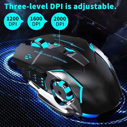 🖱️ S20 Dual-Mode Wireless Mouse – Bluetooth/ Rechargeable