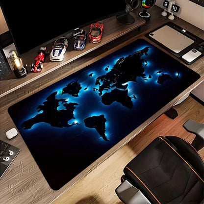 🖱️Glow Edition™ Gaming Mouse Pad – Black & White Large Anti-Slip Mat