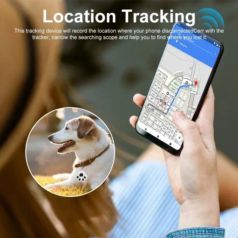📍 Mini Smart GPS Tracker – Bluetooth Anti-Lost Locator for Pets & Kids