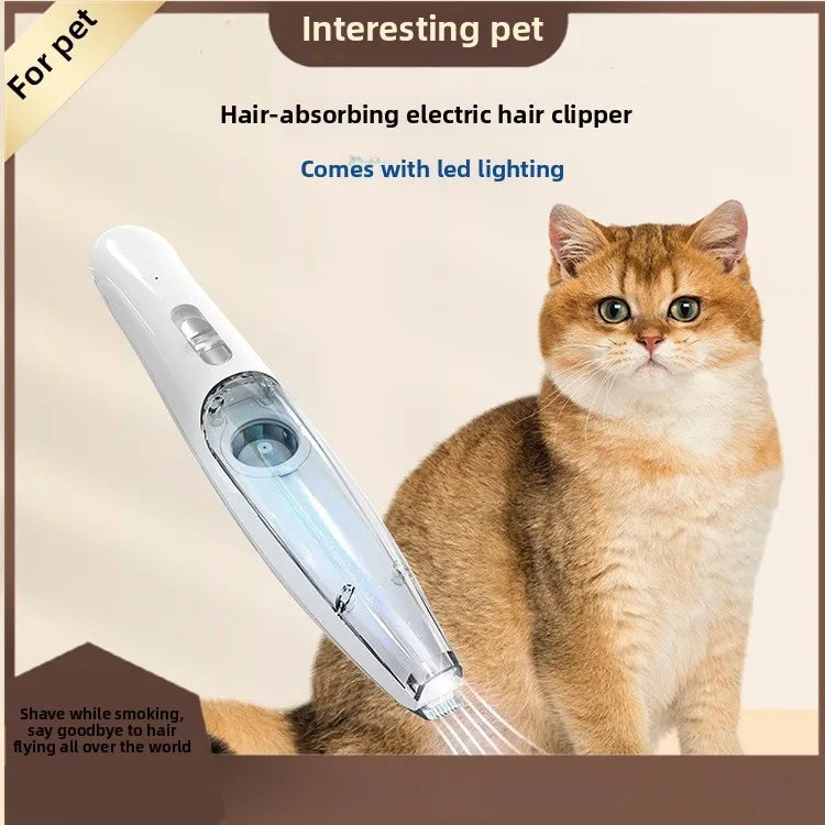 ⭐FurAway ✂️ | LED Pet Groomer with Vacuum – Quiet, Clean, Precise