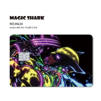 Venom & Spiderman & Captan America Holographic Film Sticker Credit Card Sticker